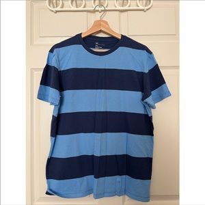 Blue Striped Rugby Shirt from Gap